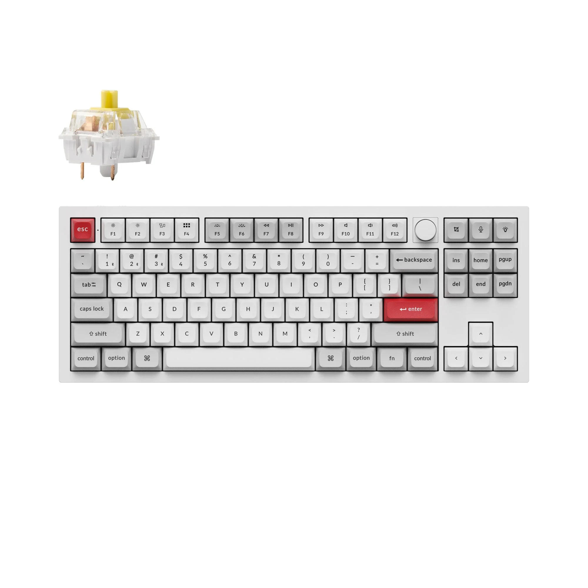 Keychron Q3 Pro QMK/VIA Wireless Custom Mechanical Keyboard - Image 9