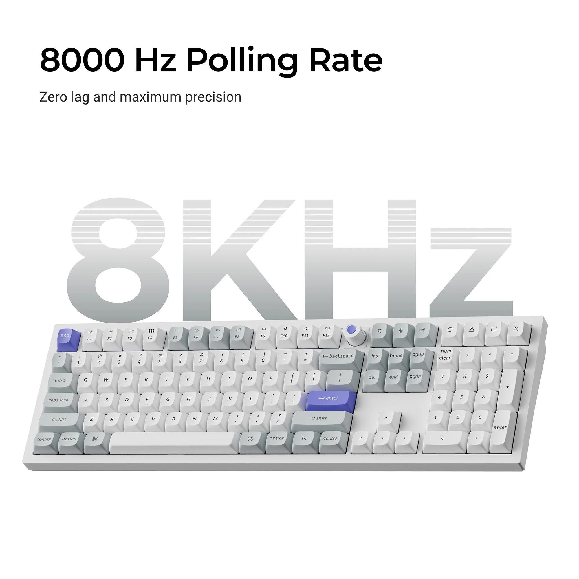 Keychron Q6 HE 8K Magnetic Switch Keyboard - Image 4