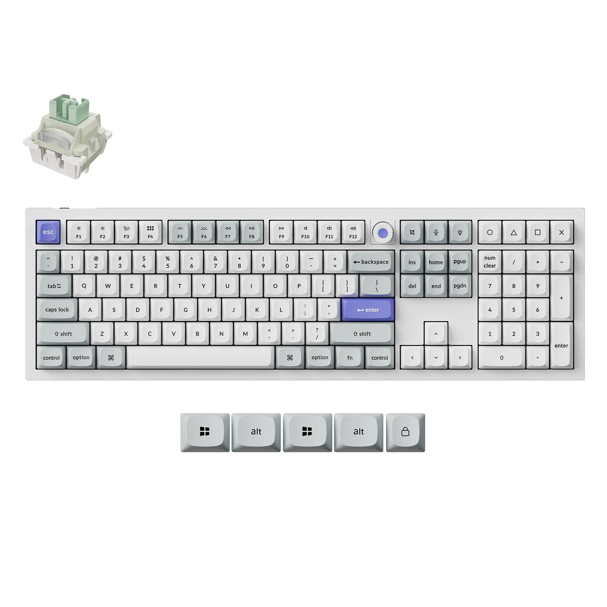 Keychron Q6 HE 8K Magnetic Switch Keyboard - Image 8