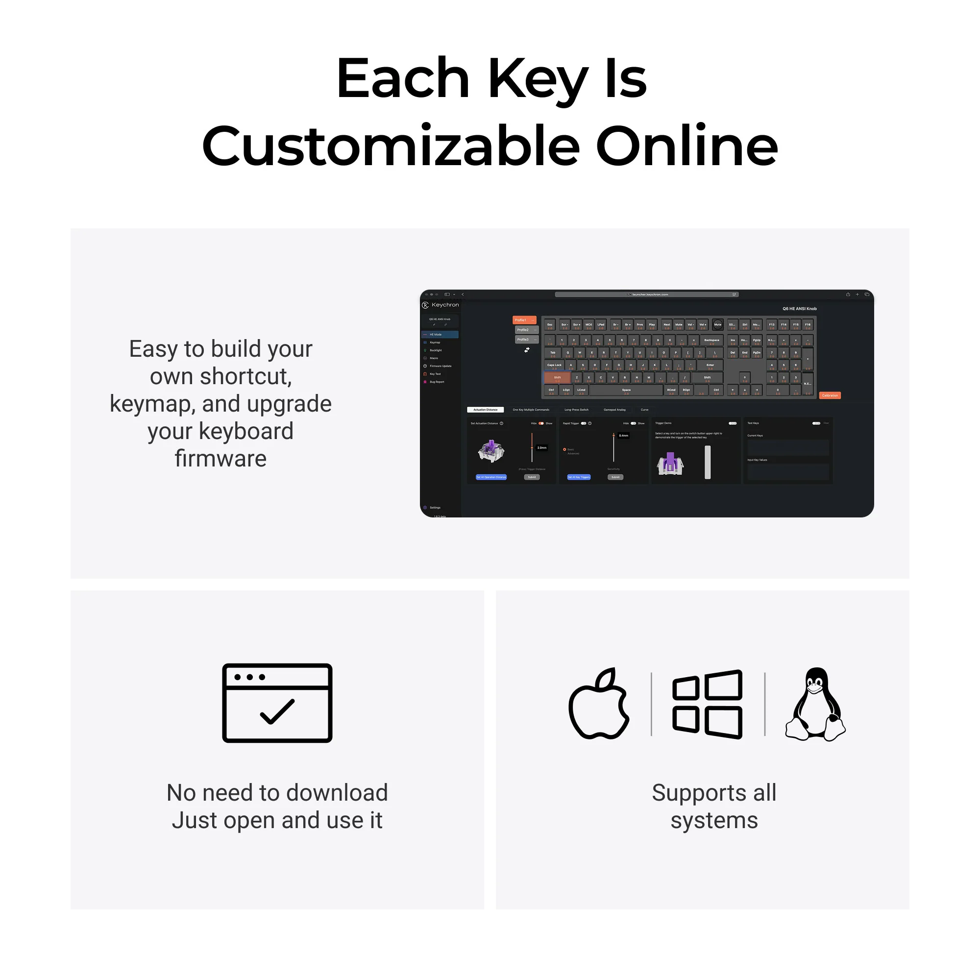 Keychron Q6 HE QMK Wireless Custom Keyboard - Image 6