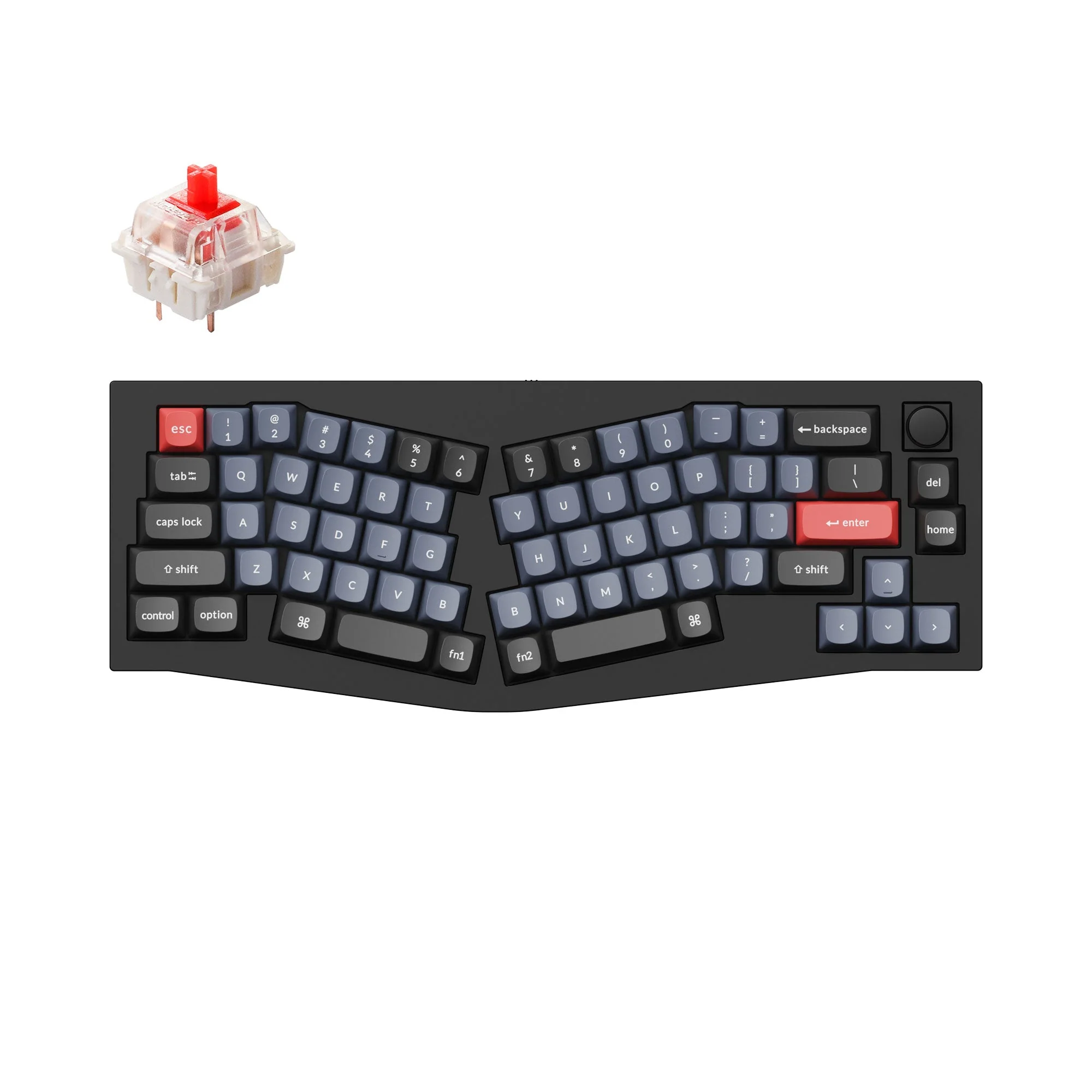 Keychron Q8 (Alice Layout) QMK Custom Mechanical Keyboard - Image 10