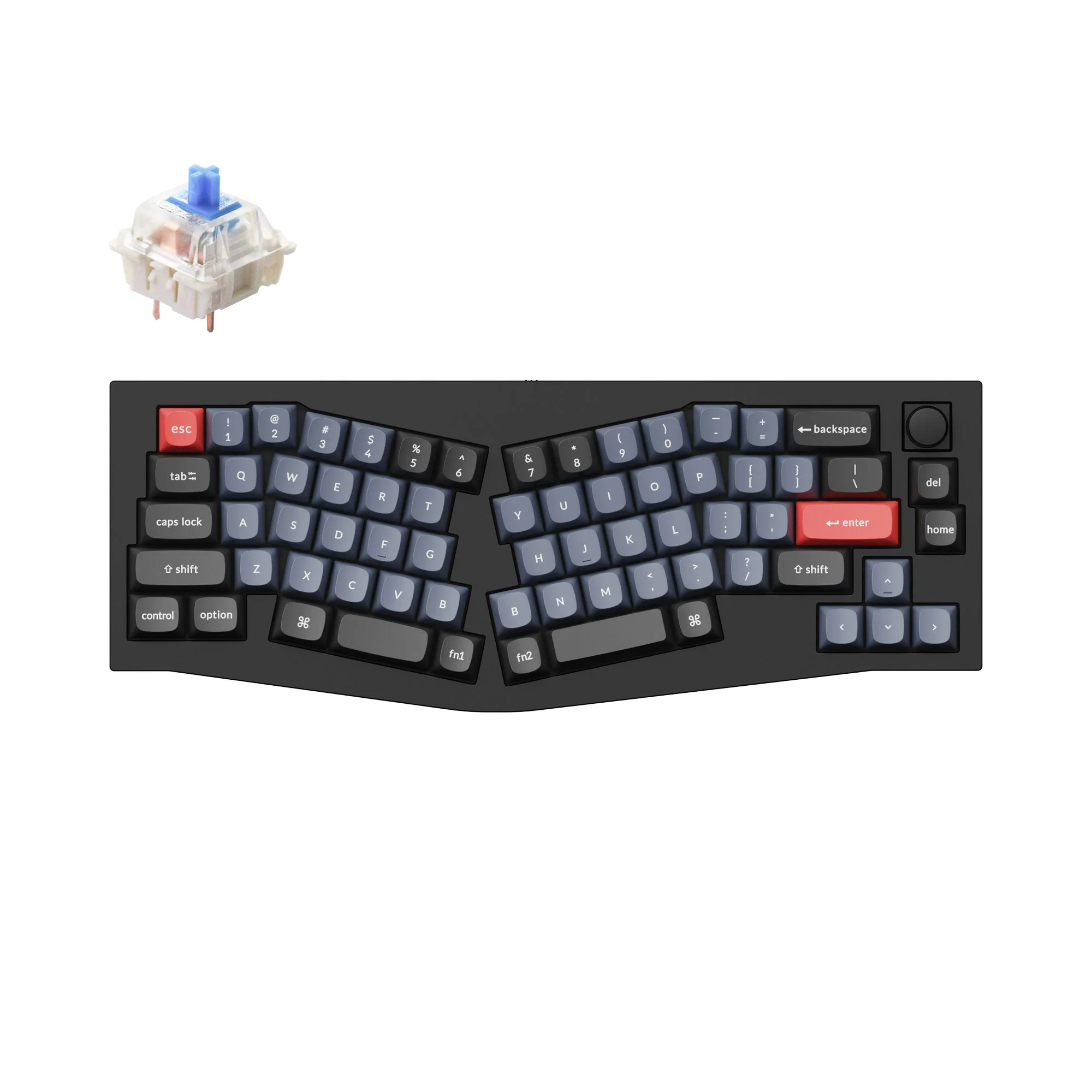 Keychron Q8 (Alice Layout) QMK Custom Mechanical Keyboard - Image 11