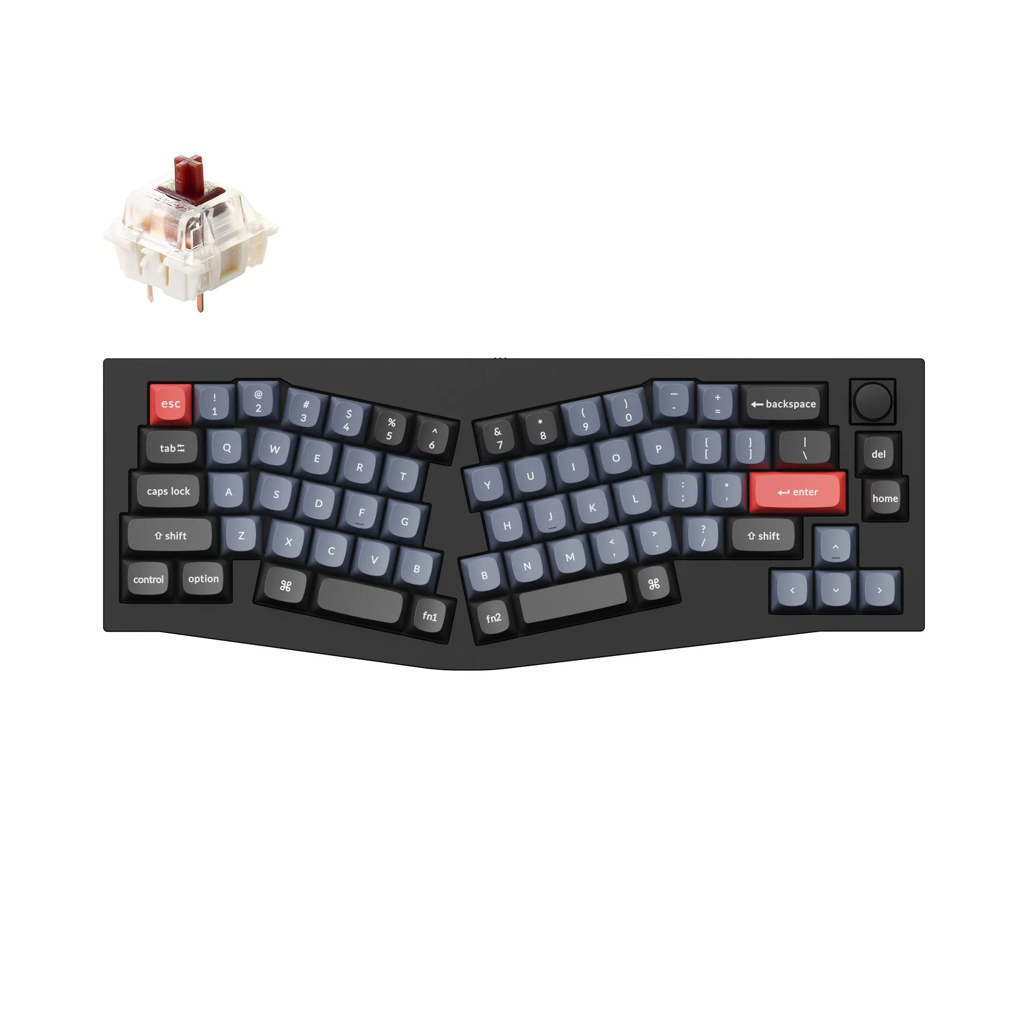 Keychron Q8 (Alice Layout) QMK Custom Mechanical Keyboard - Image 12