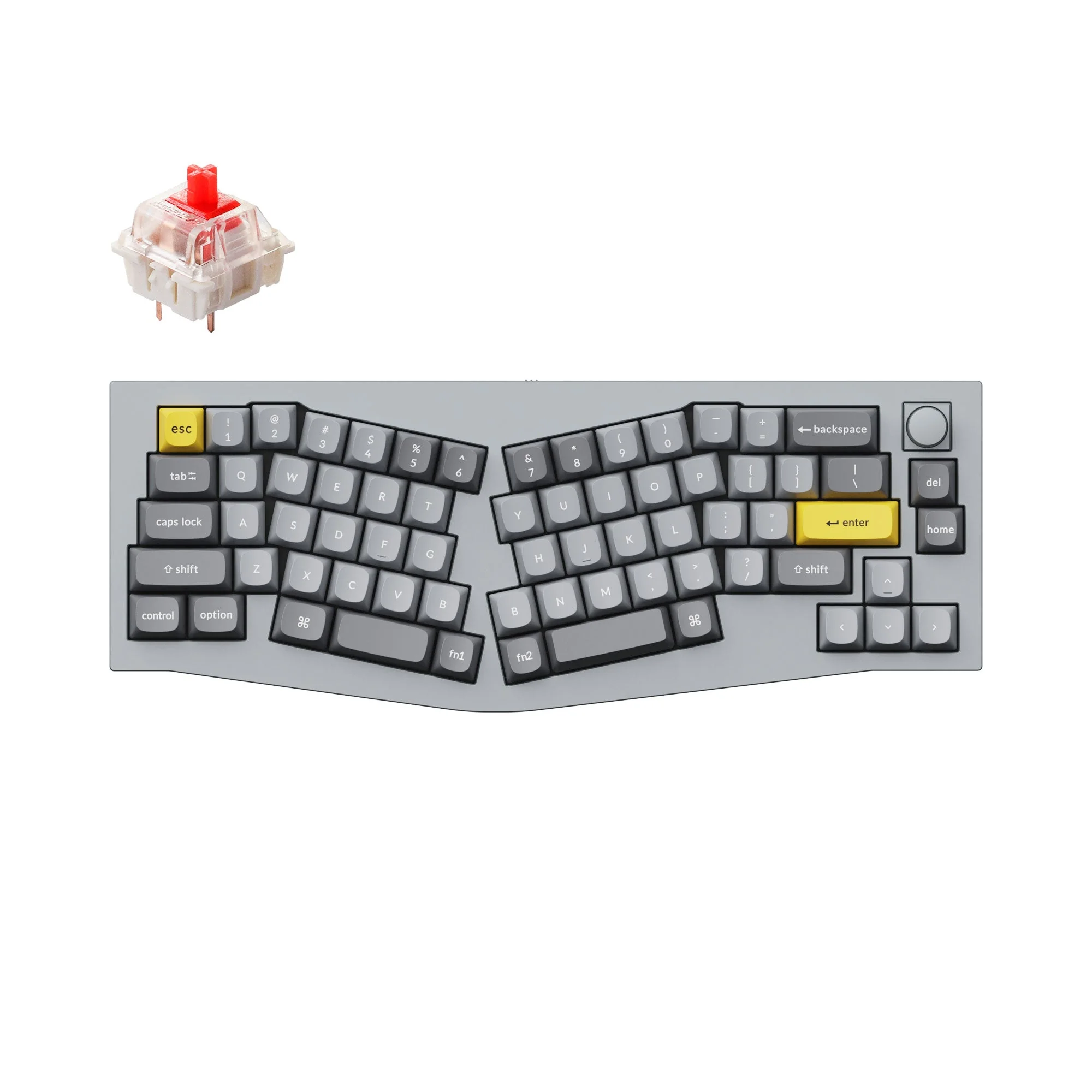Keychron Q8 (Alice Layout) QMK Custom Mechanical Keyboard - Image 13