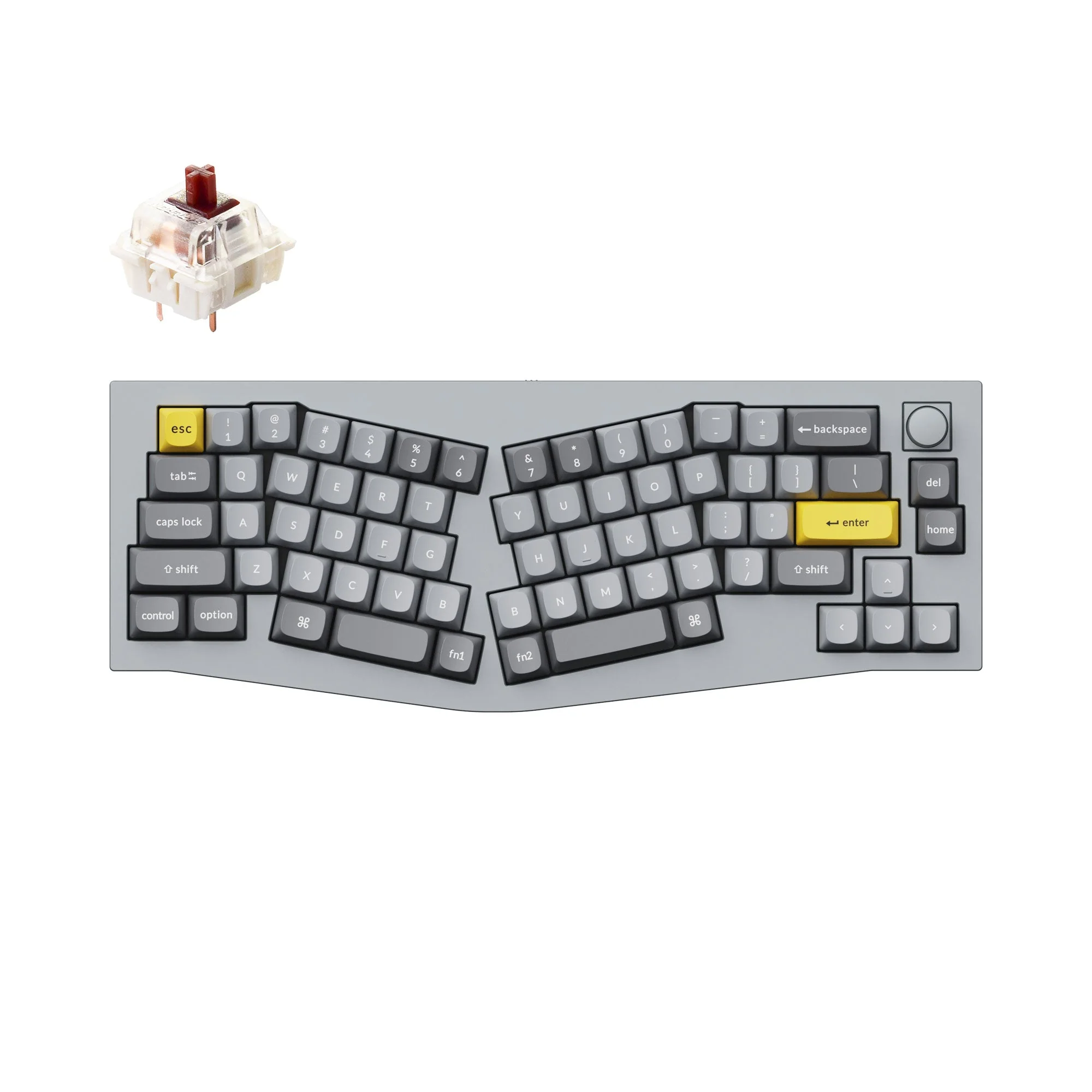 Keychron Q8 (Alice Layout) QMK Custom Mechanical Keyboard - Image 15