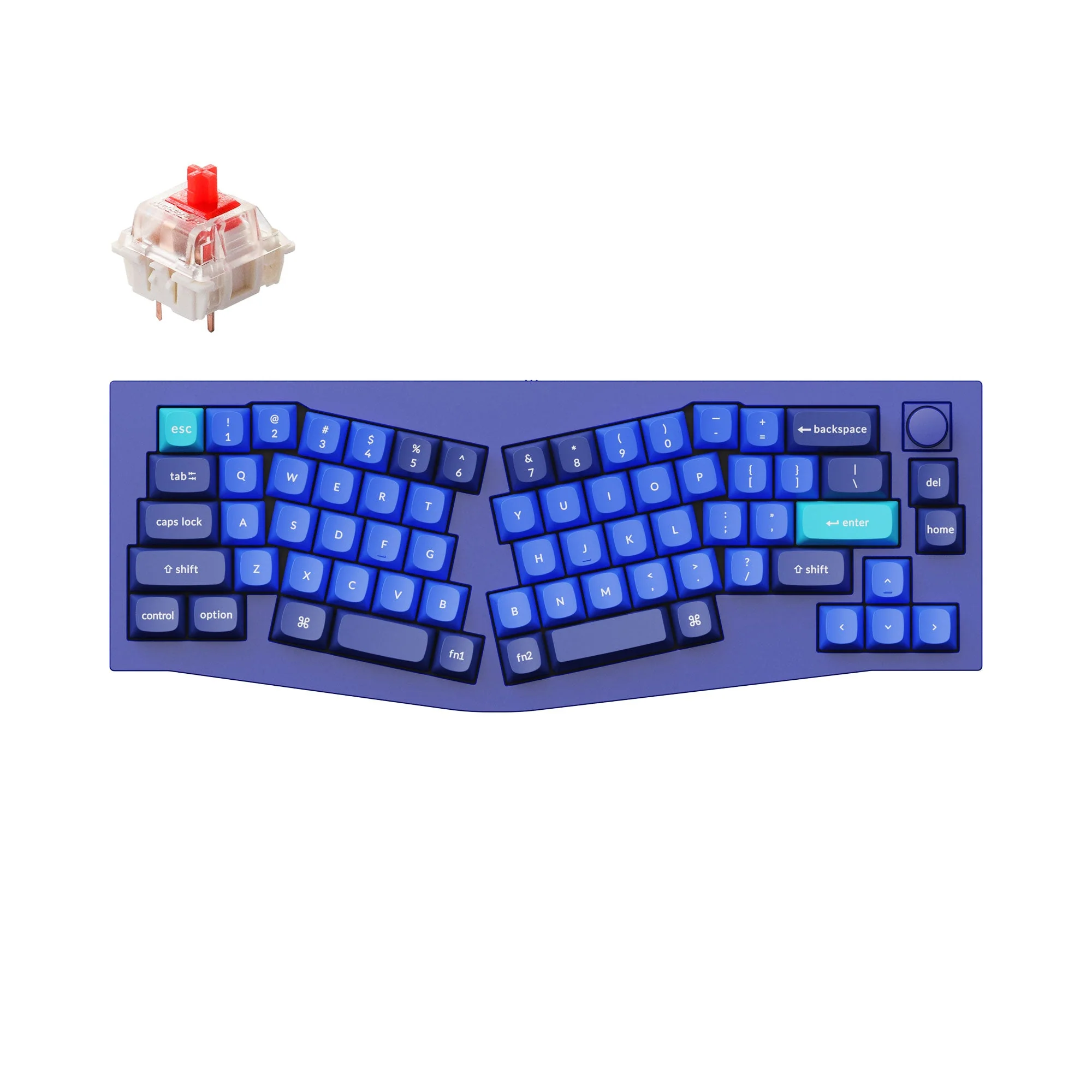 Keychron Q8 (Alice Layout) QMK Custom Mechanical Keyboard - Image 16