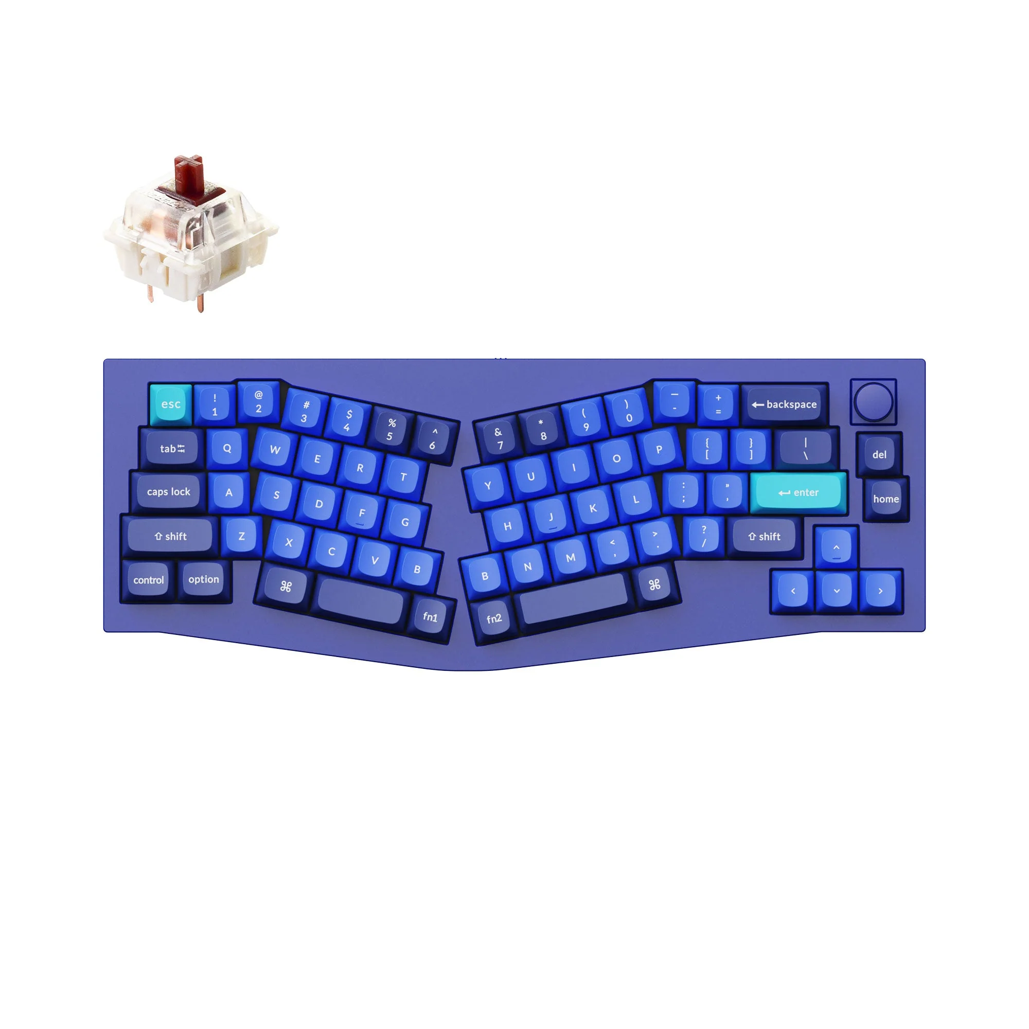 Keychron Q8 (Alice Layout) QMK Custom Mechanical Keyboard - Image 18