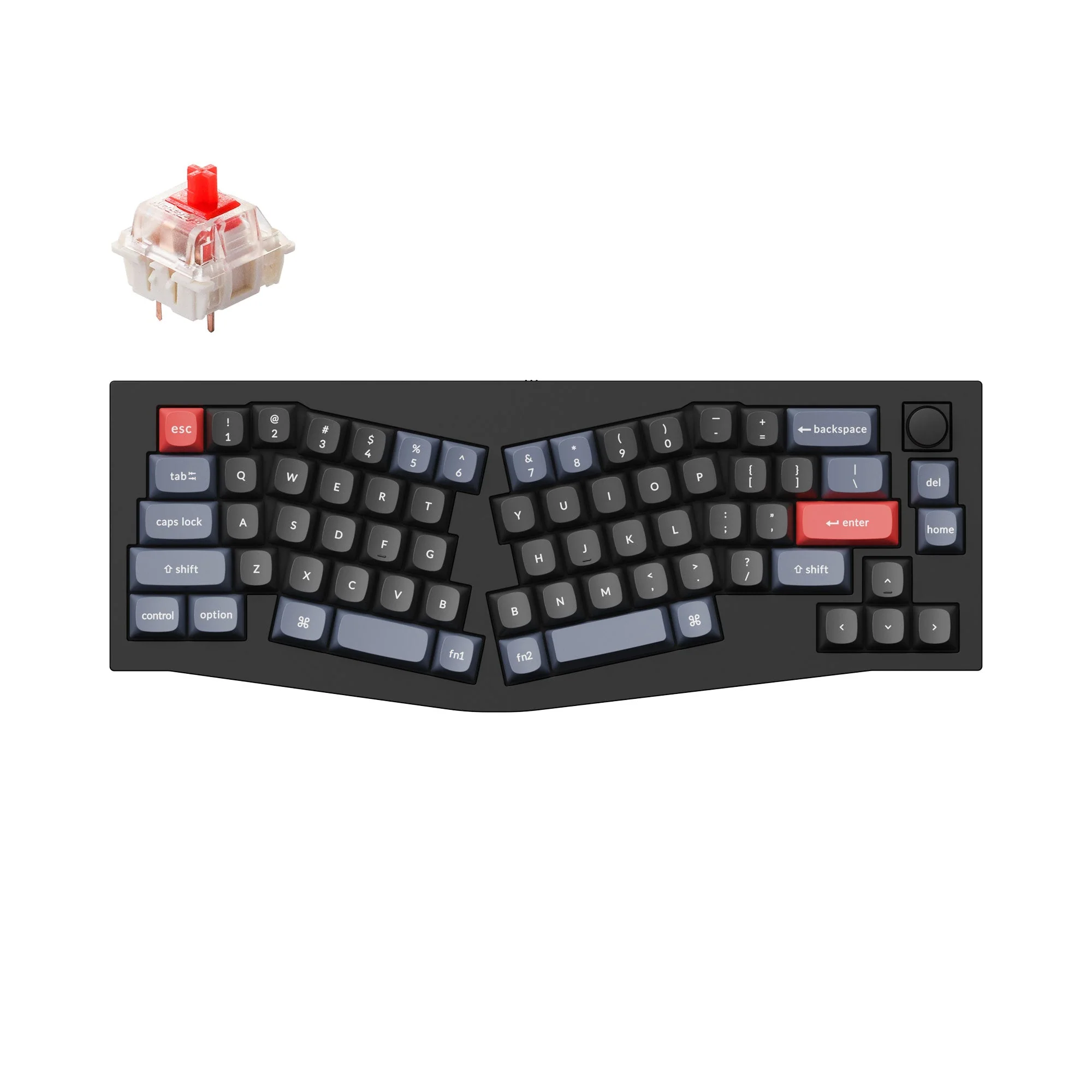 Keychron Q8 (Alice Layout) QMK Custom Mechanical Keyboard - Image 19