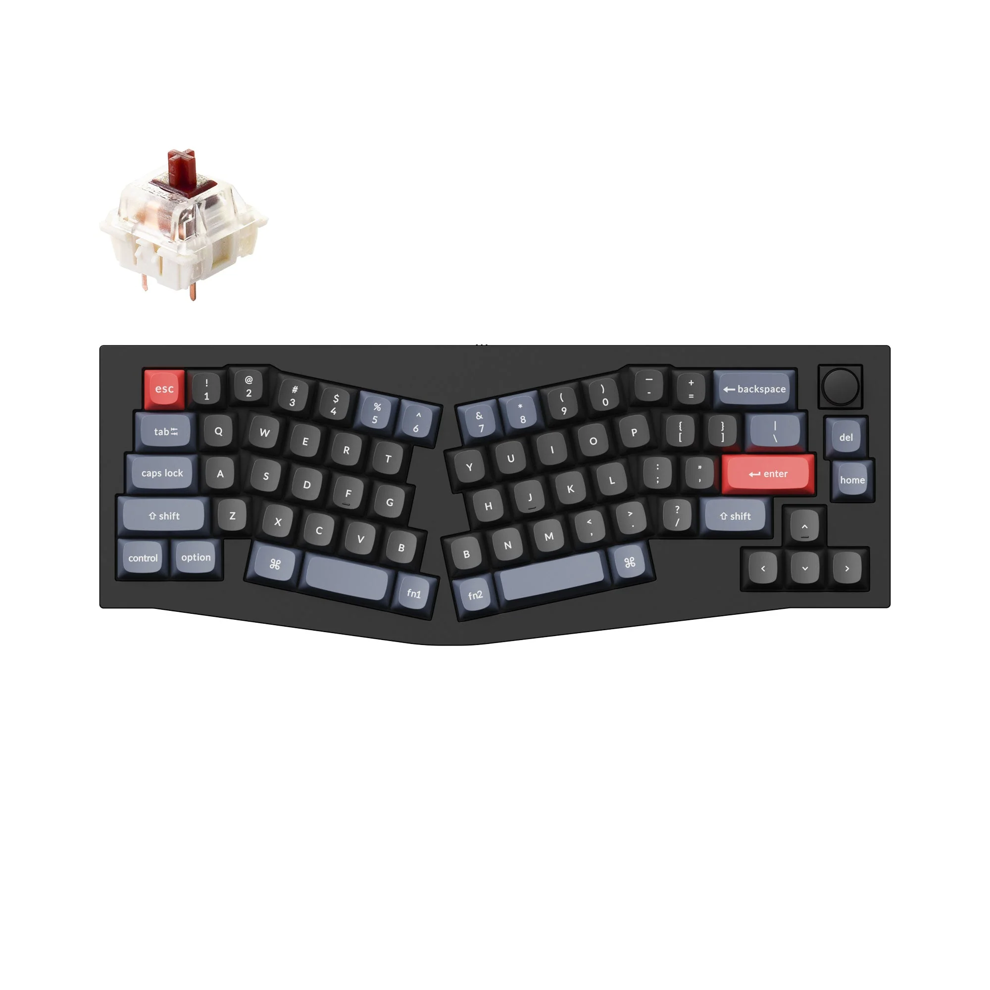 Keychron Q8 (Alice Layout) QMK Custom Mechanical Keyboard - Image 21