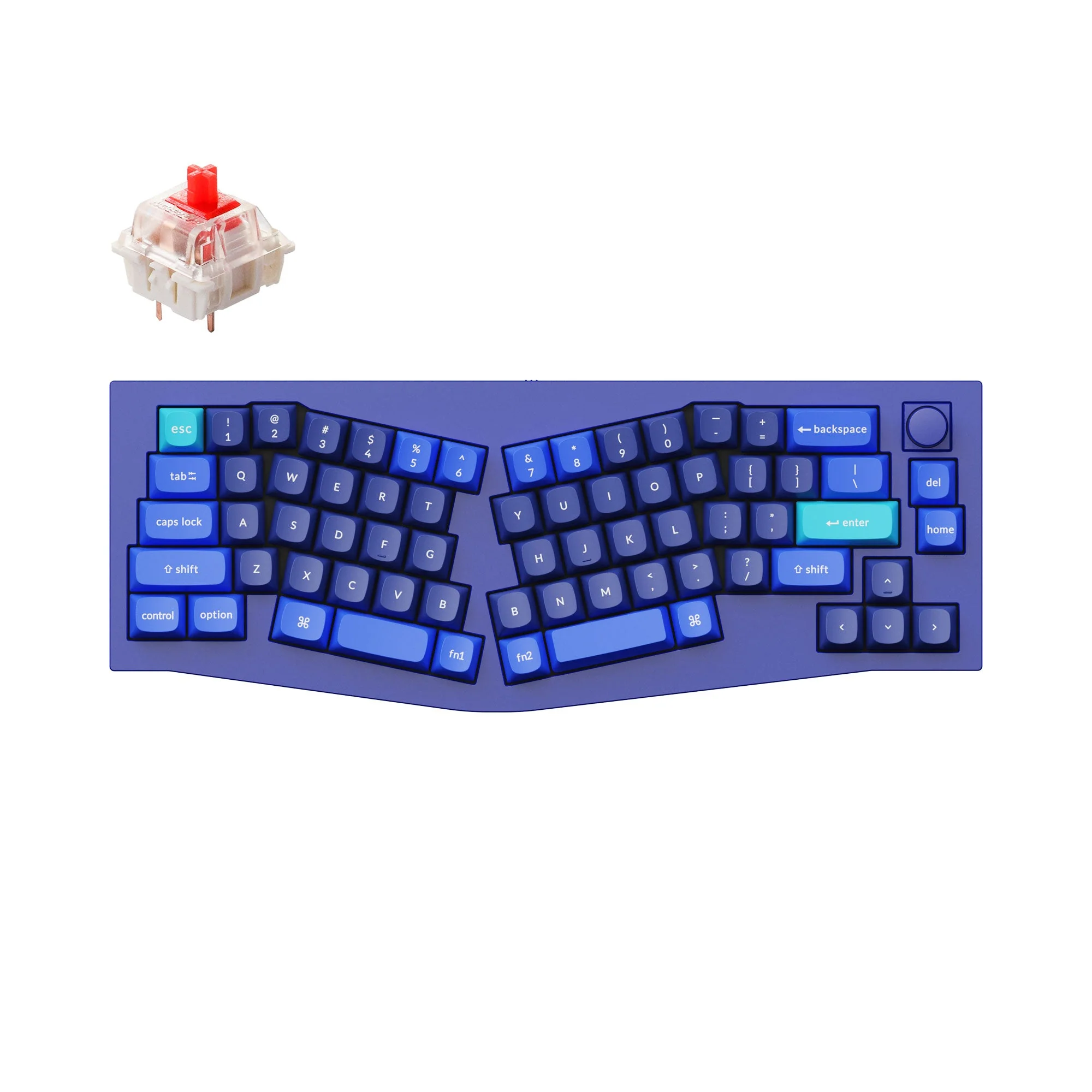 Keychron Q8 (Alice Layout) QMK Custom Mechanical Keyboard - Image 25