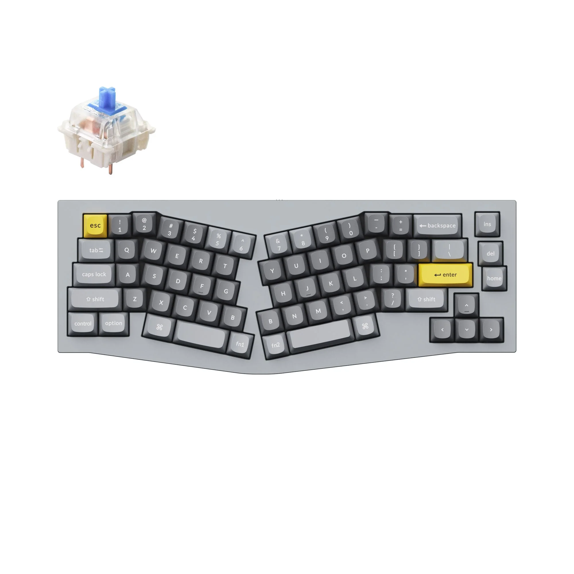 Keychron Q8 (Alice Layout) QMK Custom Mechanical Keyboard - Image 5
