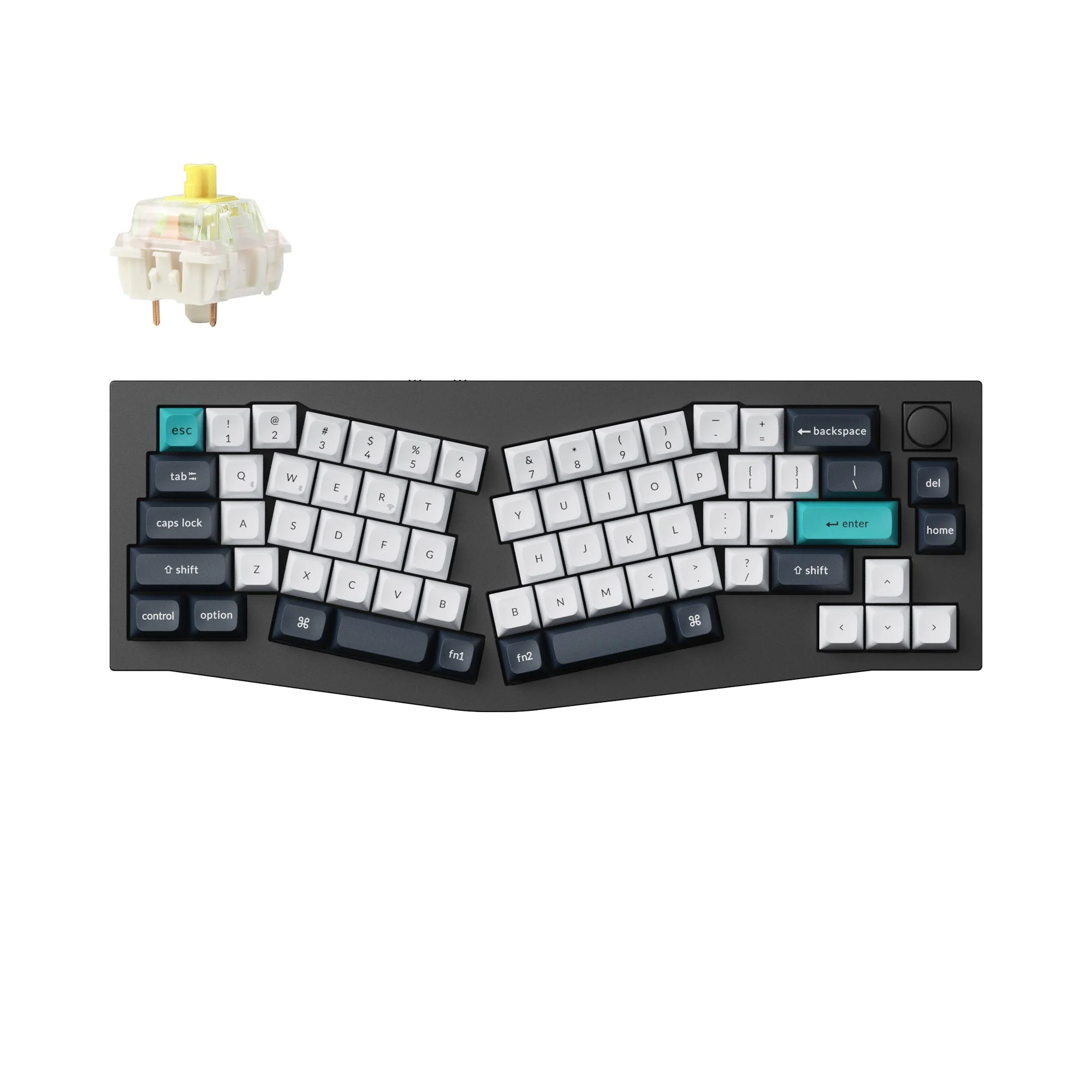 Keychron Q8 Max (Alice Layout) QMK/VIA Wireless Custom Mechanical Keyboard - Image 3