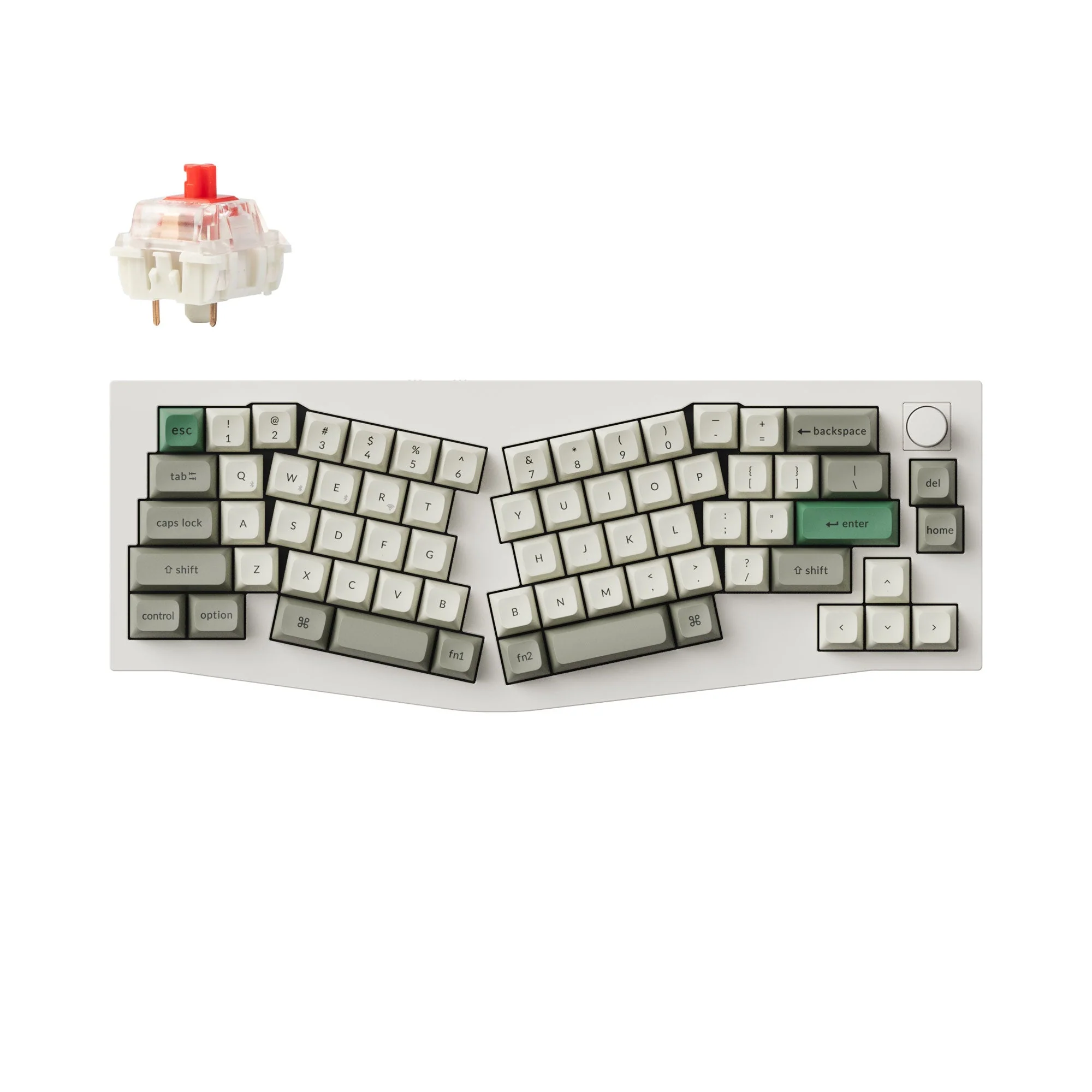 Keychron Q8 Max (Alice Layout) QMK/VIA Wireless Custom Mechanical Keyboard - Image 4