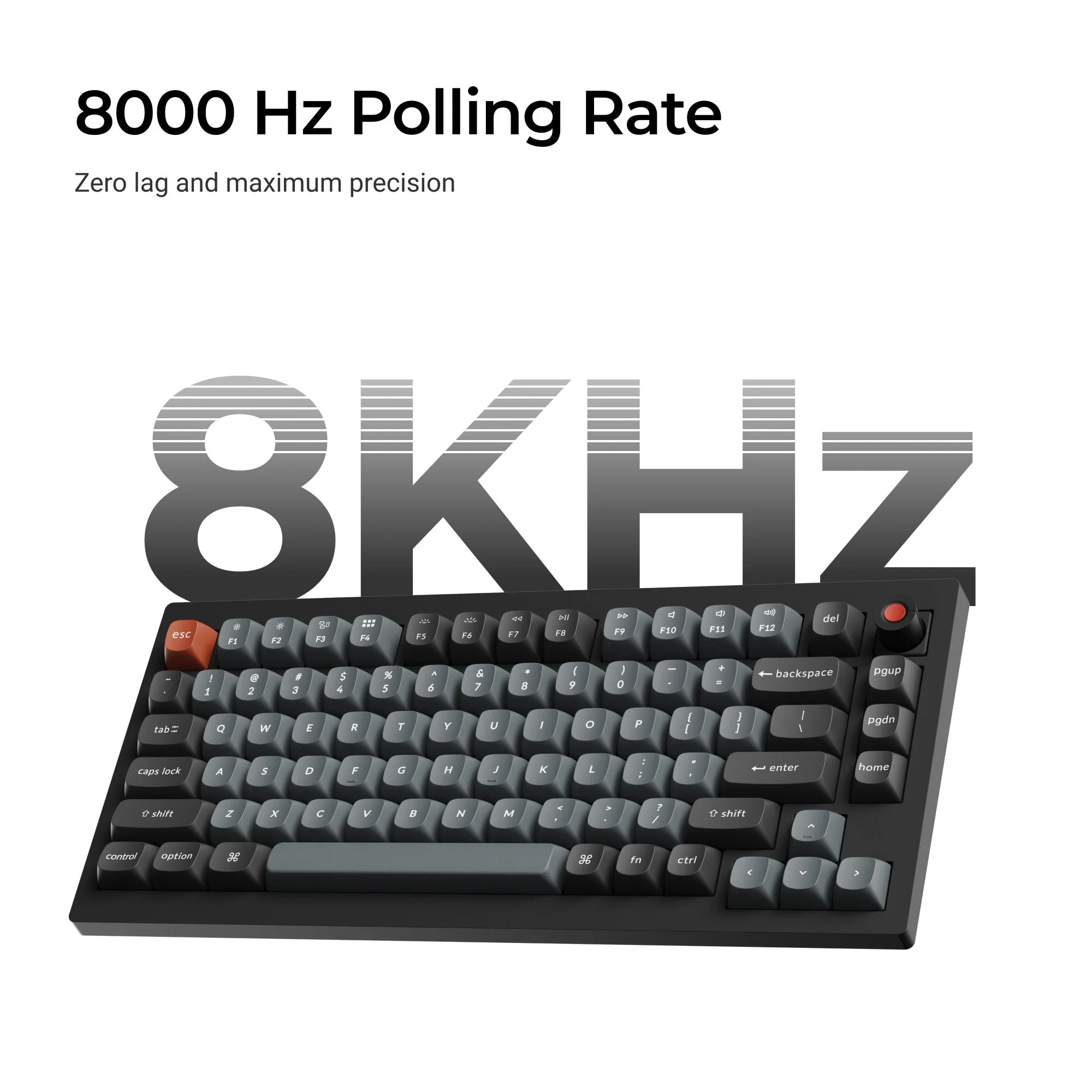 Keychron V1 8K QMK Wired Custom Mechanical Keyboard - Image 3