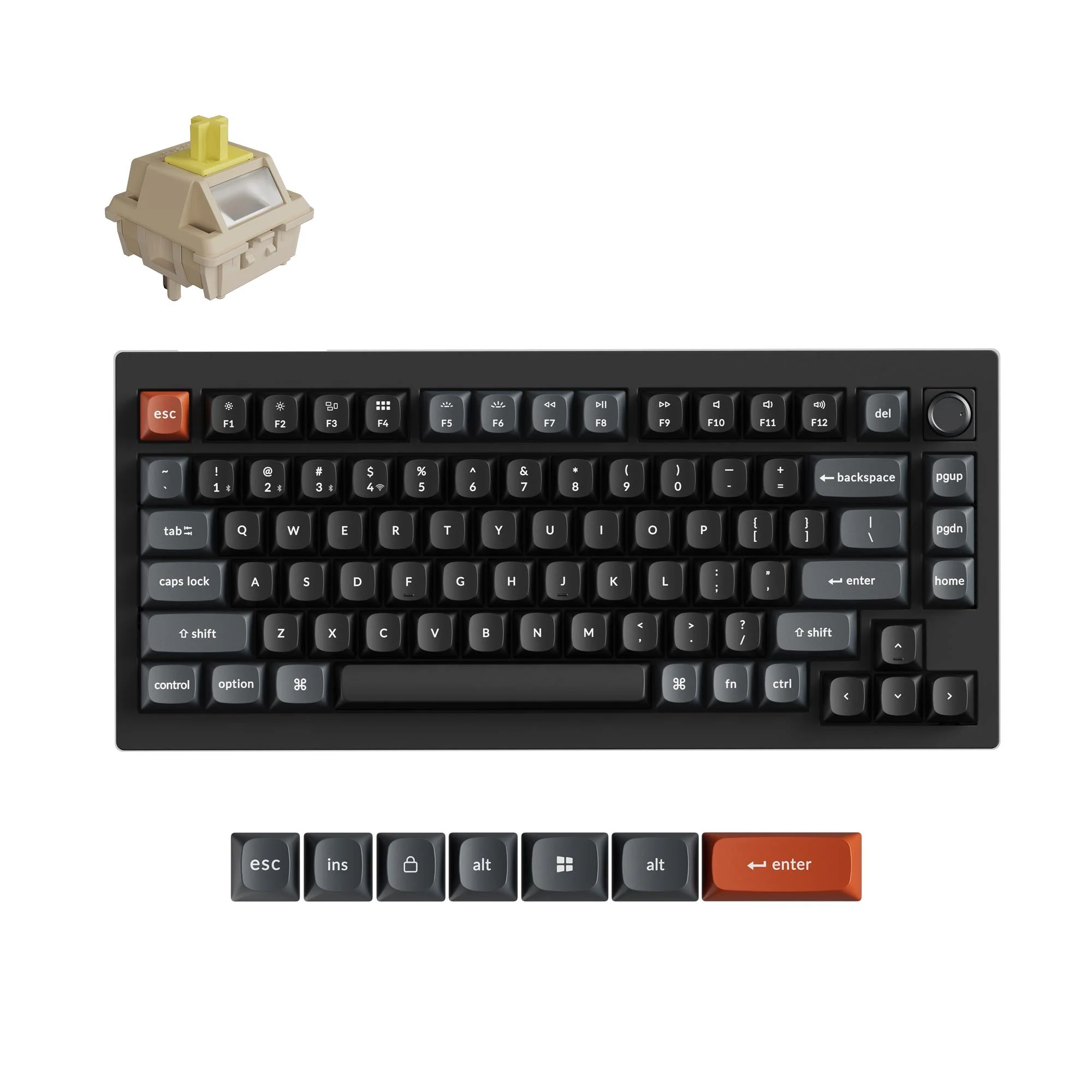 Keychron V1 Ultra 8K Wireless Custom Mechanical Keyboard - Image 2