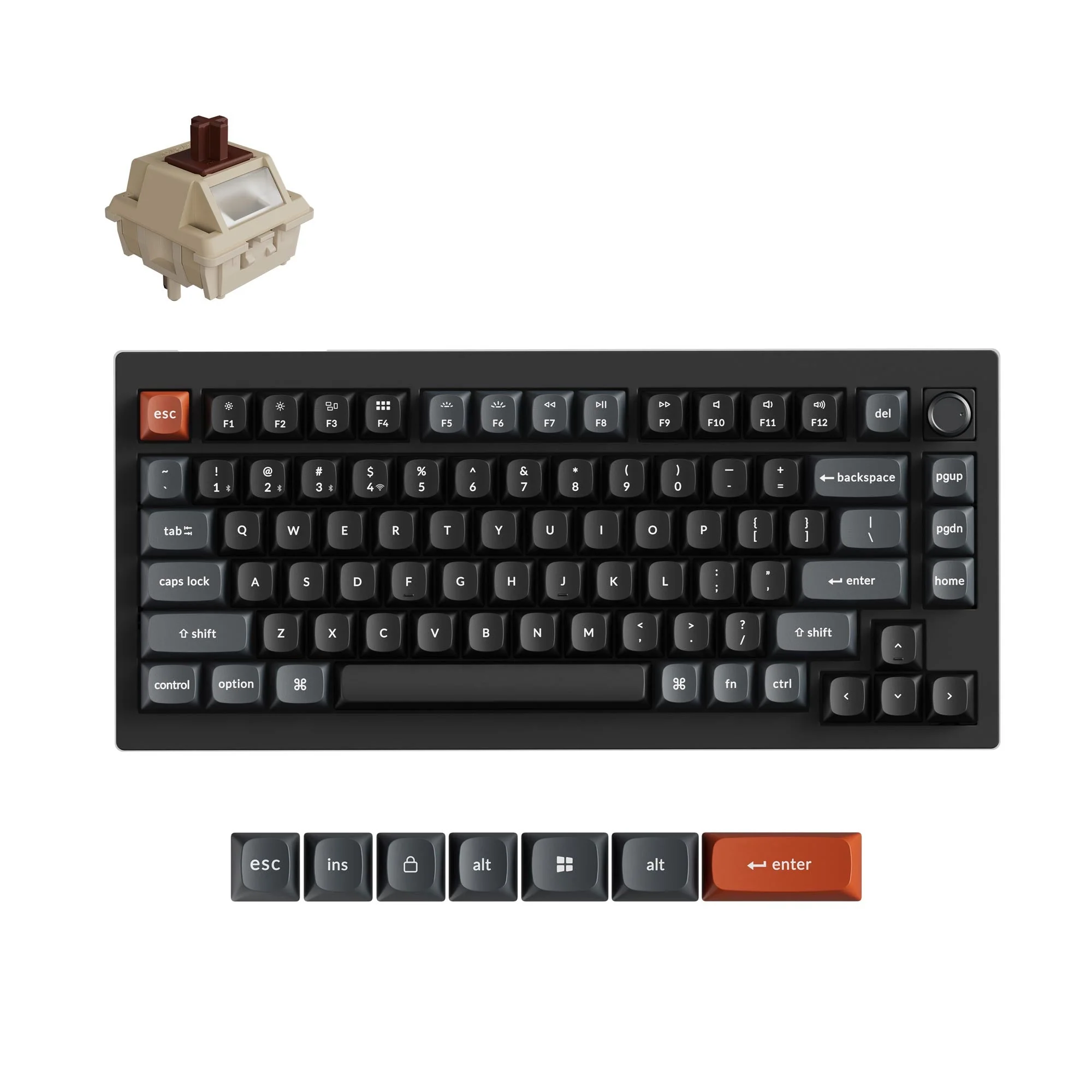 Keychron V1 Ultra 8K Wireless Custom Mechanical Keyboard - Image 3