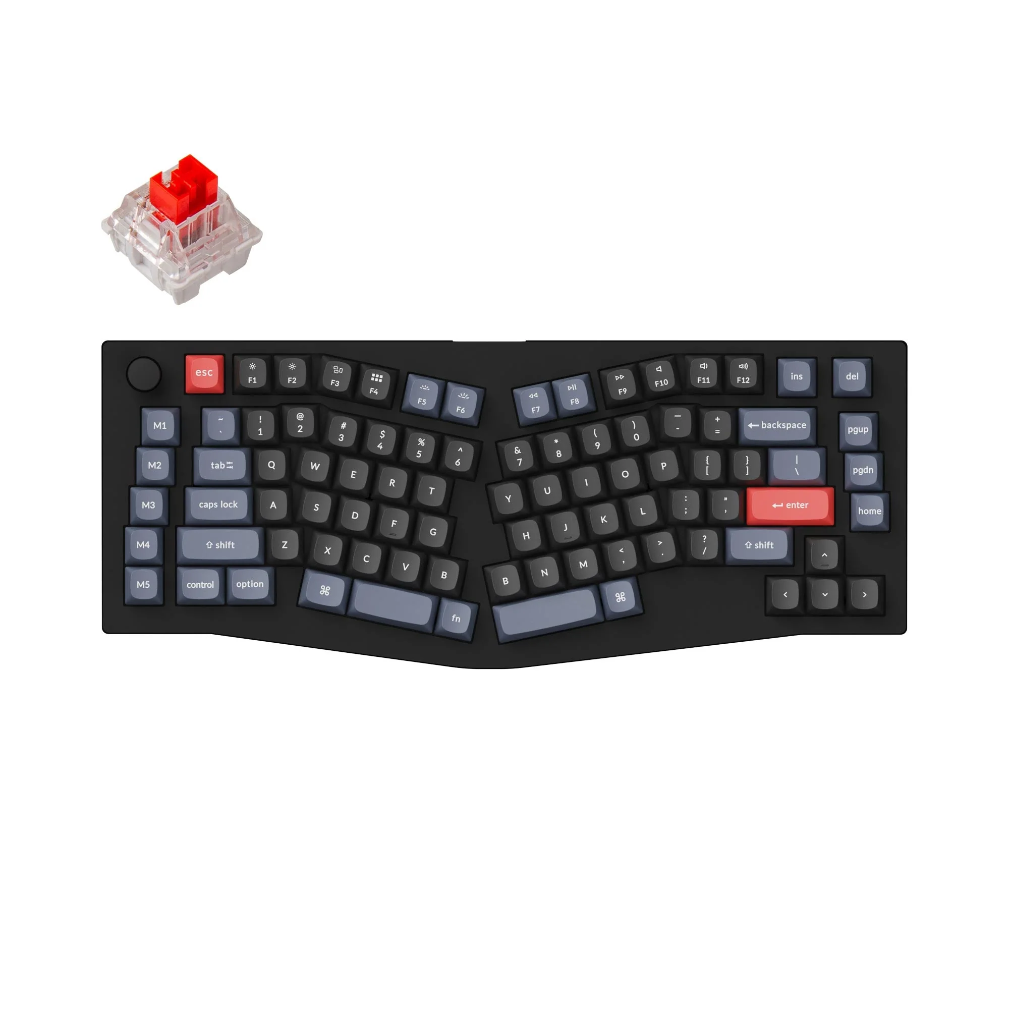 Keychron V10 (Alice Layout) QMK Custom Mechanical Keyboard - Image 4