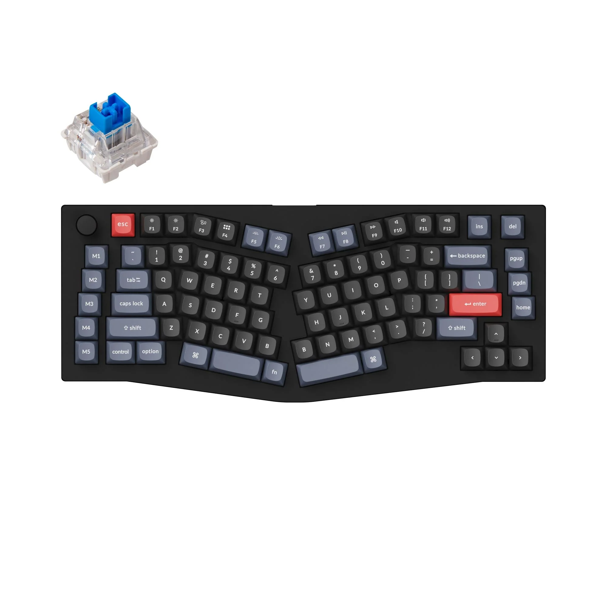 Keychron V10 (Alice Layout) QMK Custom Mechanical Keyboard - Image 5