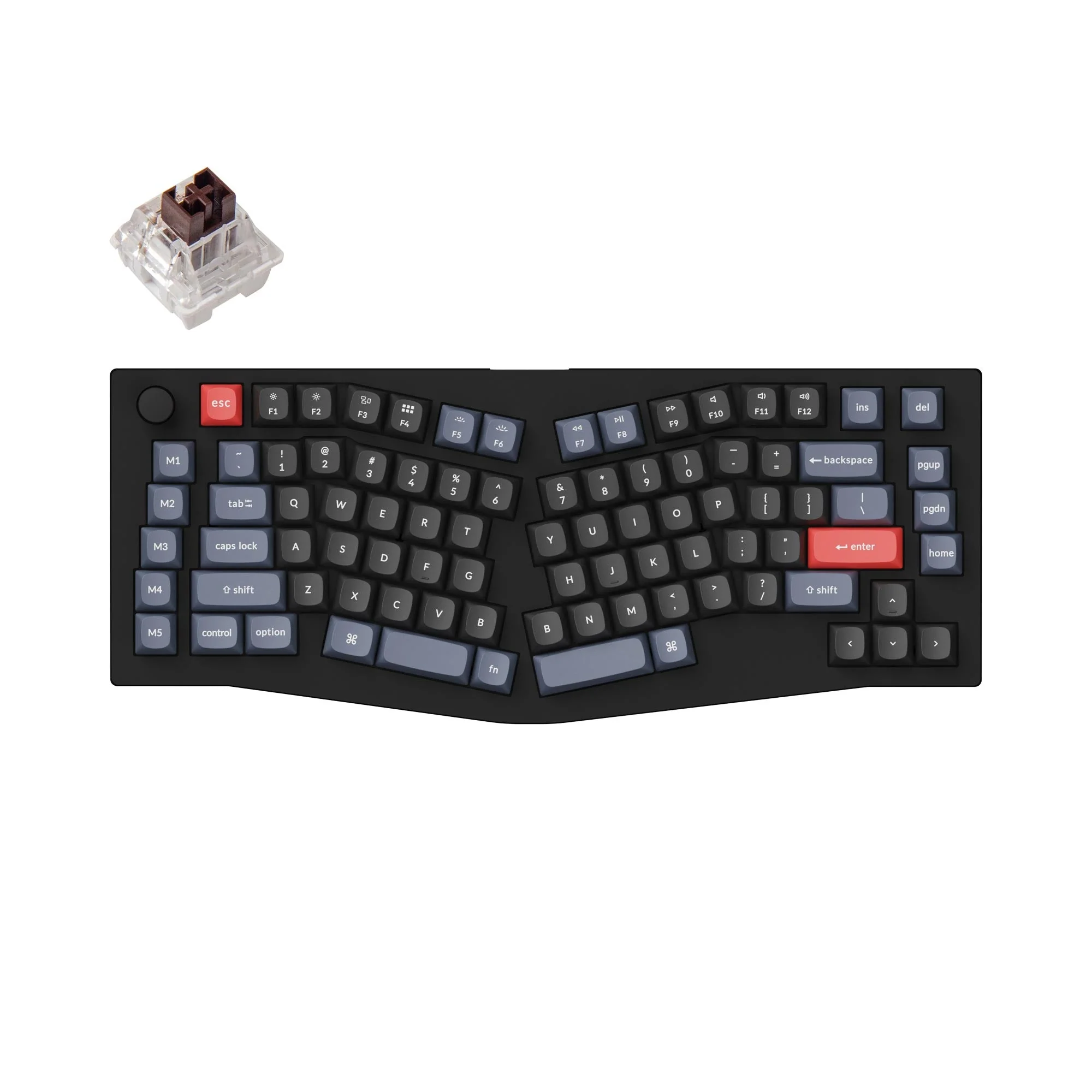 Keychron V10 (Alice Layout) QMK Custom Mechanical Keyboard - Image 6