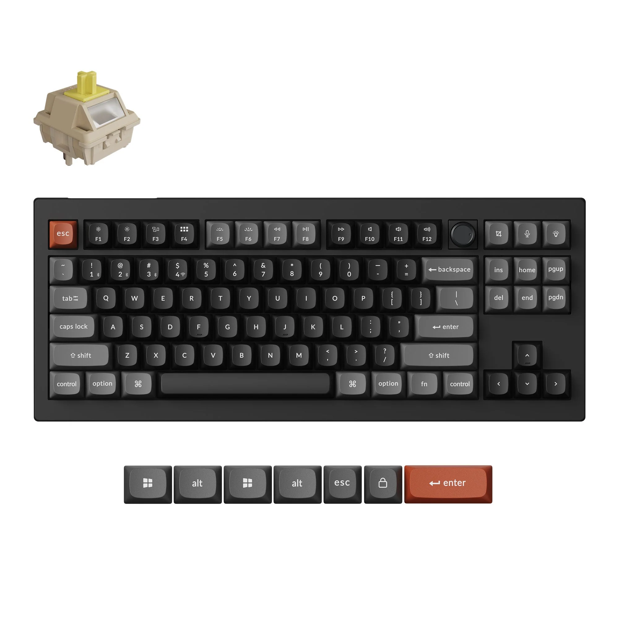 Keychron V3 Ultra 8K Wireless Custom Mechanical Keyboard - Image 10