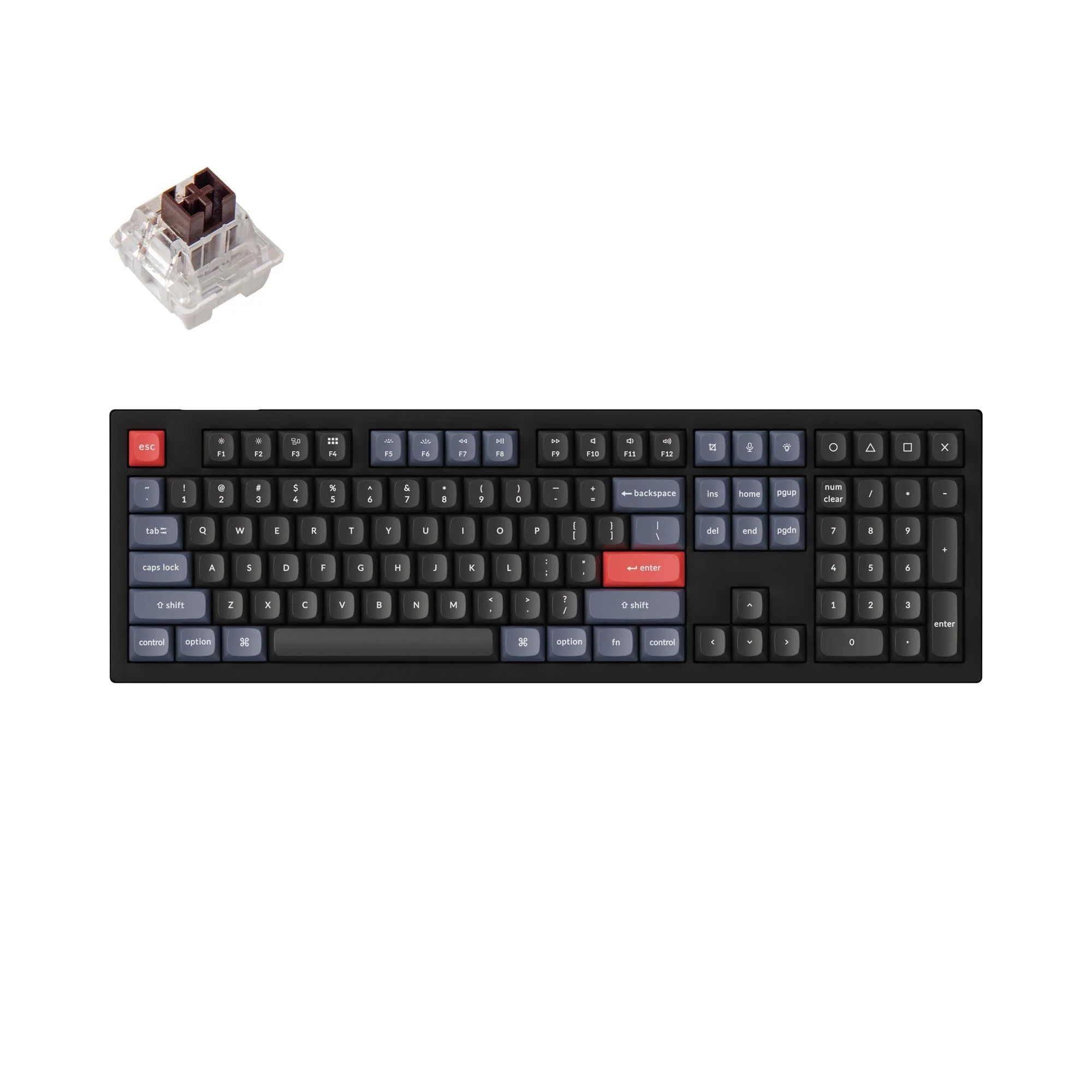 Keychron V6 QMK Custom Mechanical Keyboard - Image 6
