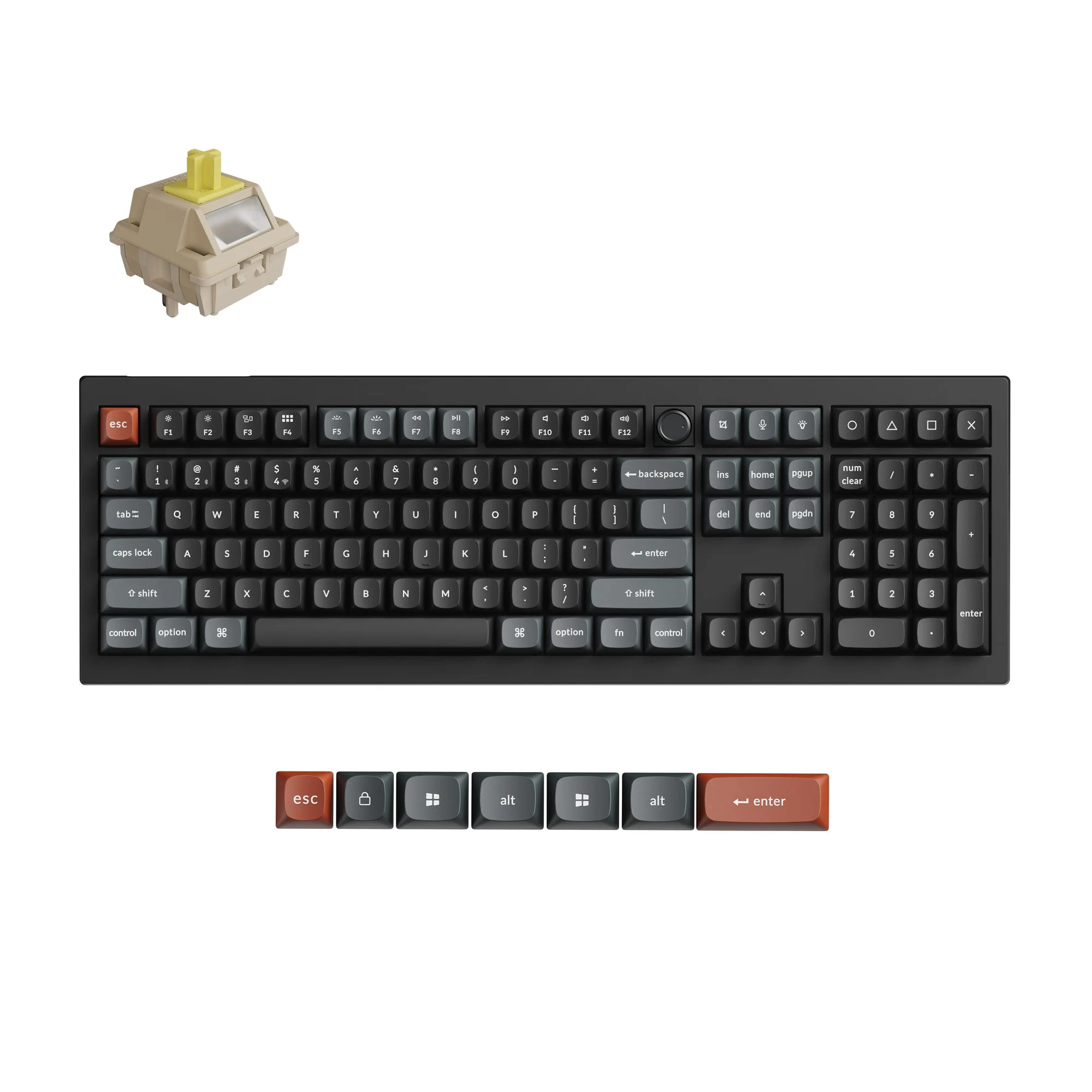 Keychron V6 Ultra 8K Wireless Custom Mechanical Keyboard - Image 10