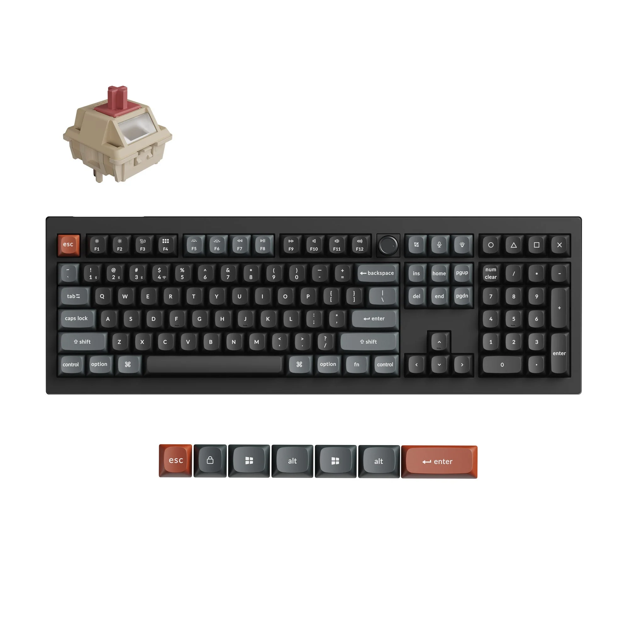Keychron V6 Ultra 8K Wireless Custom Mechanical Keyboard - Image 8
