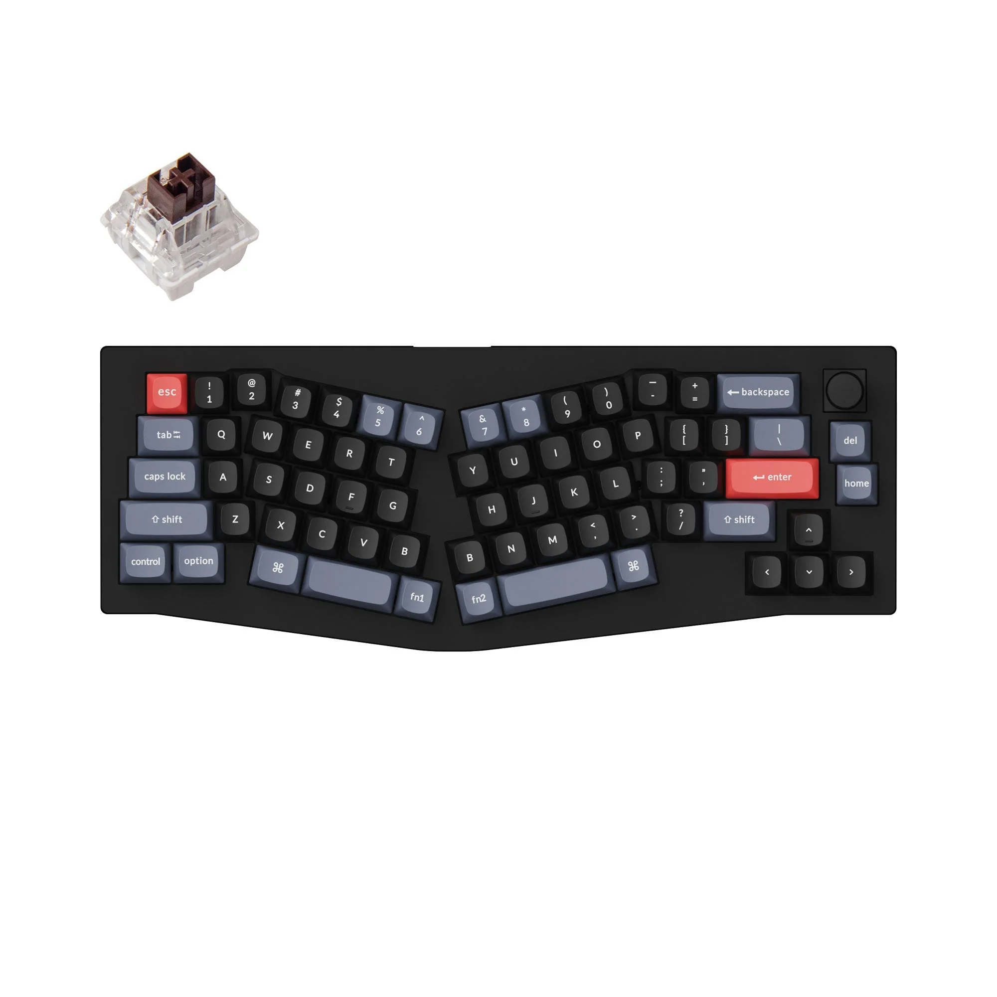 Keychron V8 (Alice Layout) QMK Custom Mechanical Keyboard - Image 3