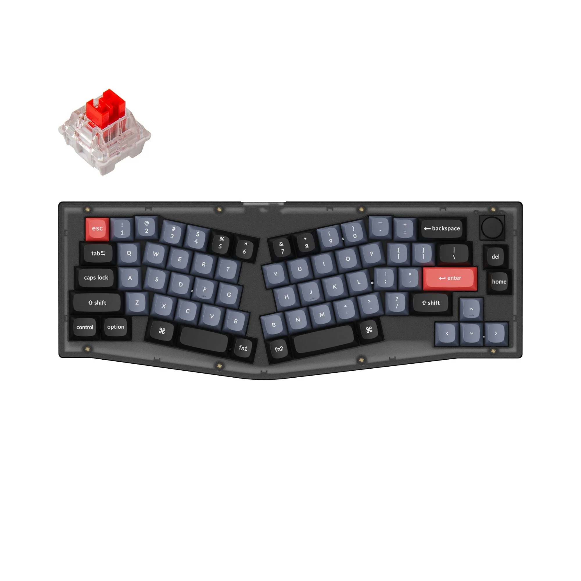 Keychron V8 (Alice Layout) QMK Custom Mechanical Keyboard - Image 4
