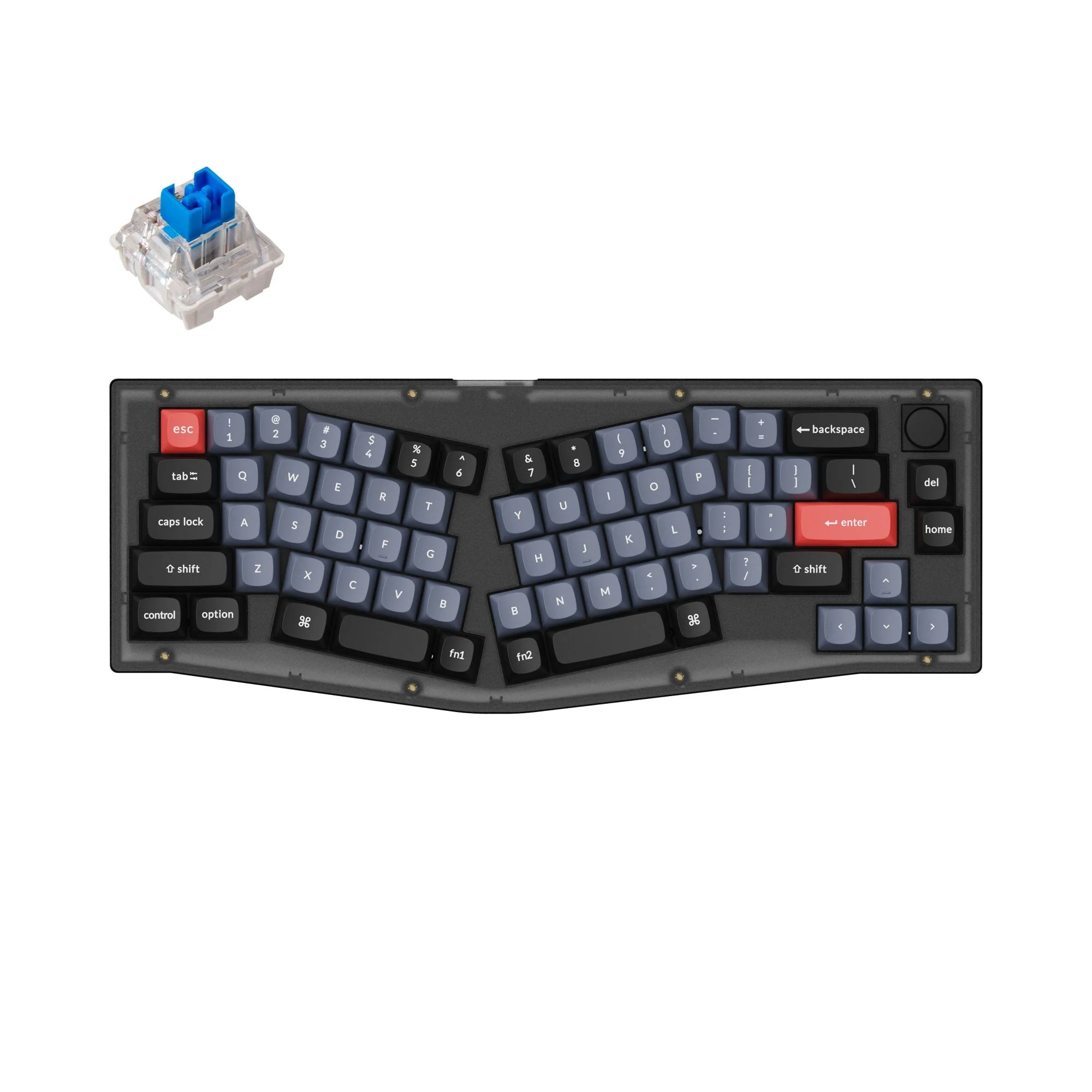 Keychron V8 (Alice Layout) QMK Custom Mechanical Keyboard - Image 5