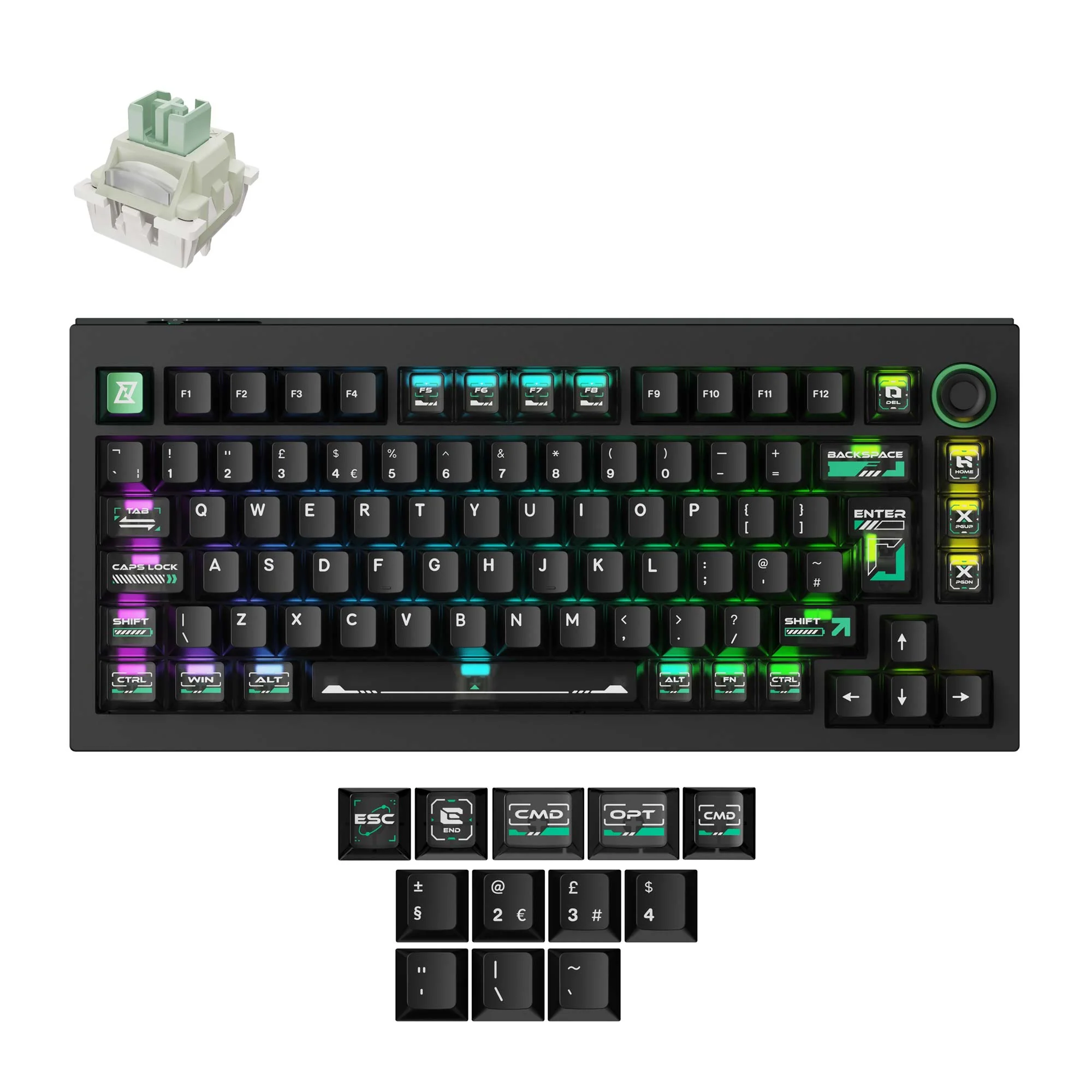 Lemokey L5 HE Magnetic Switch Custom Gaming Keyboard - Image 5