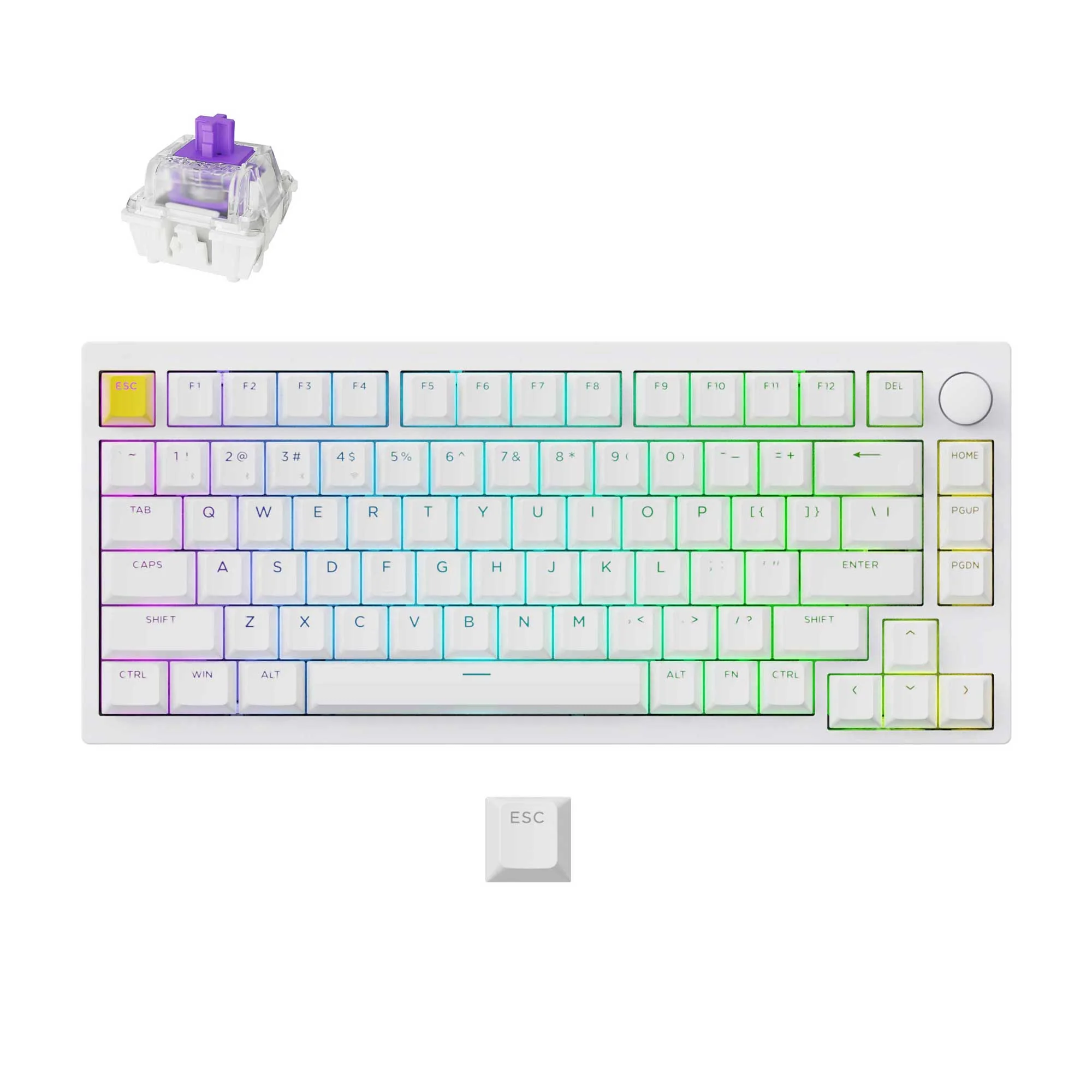 Lemokey P1 HE Wireless Magnetic Switch Custom Gaming Keyboard - Image 3