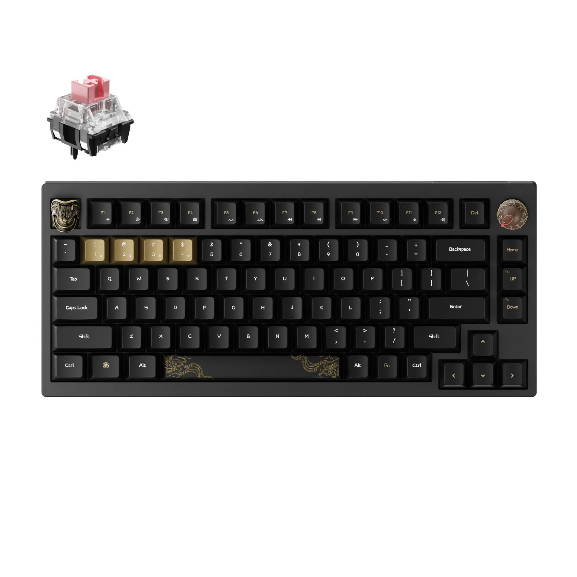 Black Myth Wukong Wireless Mechanical Keyboard - Image 2